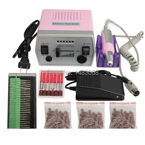 

Electric Nail Art Pro Salon Drill Manicure Pedicure Machine Glazing Tool Kit Set  High Quality