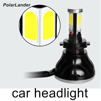 

PolarLander one pair 880 881 H1 COB Led 24W Replacement 2400Lm Car Fog Headlight Driving Bulb Car Light Source new coming