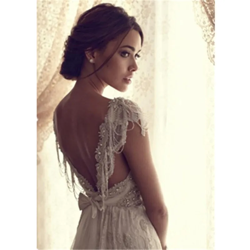 ^Cheap Sexy Trouwjurk Boho Lange Backless White Beach Wedding Dress Applicaties Lace V-hals Prinses Bruid Jurk Gratis Verzending ^Cheap Sexy Trouwjurk Boho Lange Backless White Beach Wedding Dress Applicaties Lace V-hals Prinses Bruid Jurk Gratis Verzending