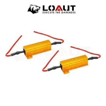 

2 Pieces 50W 8 Ohm Flash Rate Load Resistors LED Turn Signals Indicator