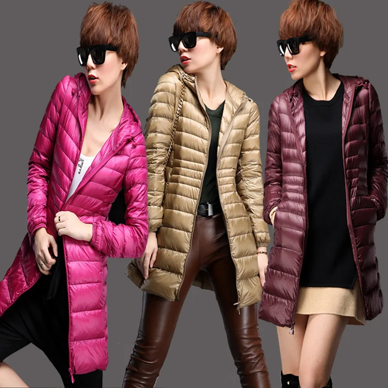 Vers Marque Outwear Veste De Hiver léger gold Bon Canard Au Blanc rose Red Duvet Le wine Chaud Mode Parka A12 Black Ultra Longue Femmes Élégante Red Coton Bas PuTwkZOilX