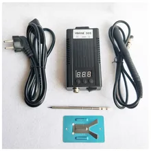 Portable Electric Solder iron Digital Display Constant Temperature Soldering Station soldering iron + T12/T13 Tips Heating Core Portable Electric Solder iron Digital Display Constant Temperature Soldering Station soldering iron + T12/T13 Tips Heating Core