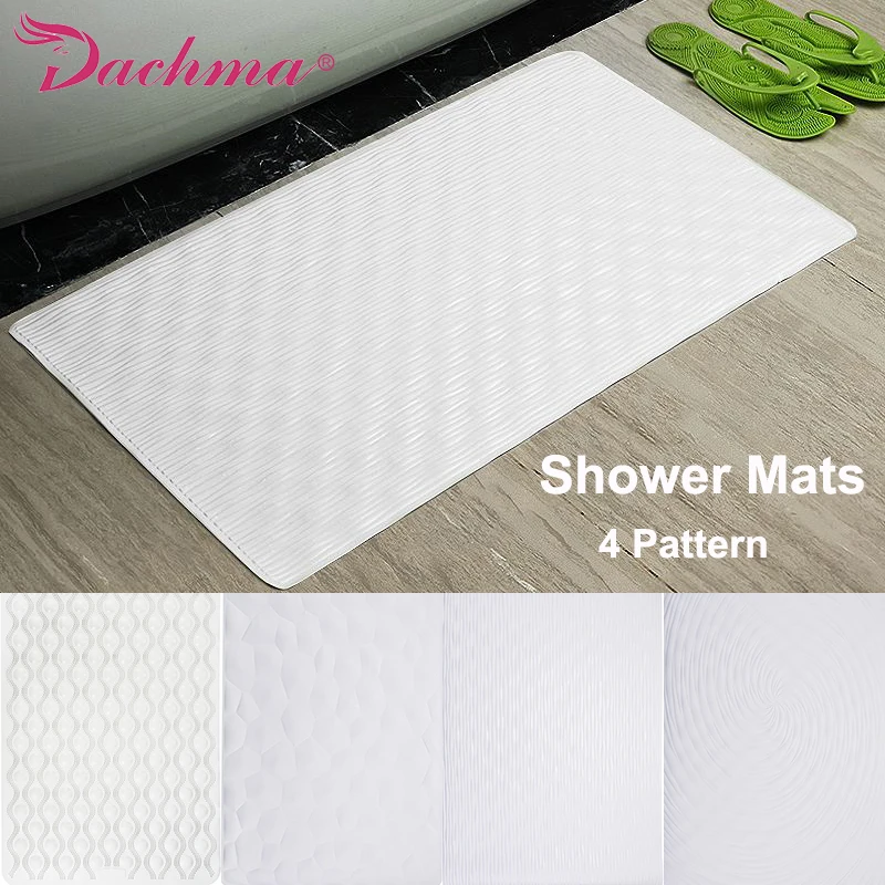 Bath Mat For The Bathroom Toilet Non Slip Rubber Bath Tub Mat Suction