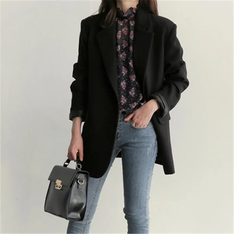 high quality Newest 2019 Designer Blazer Women's Coats Long Sleeve Single-breasted Blazers Suit Jacket Outerwear X437