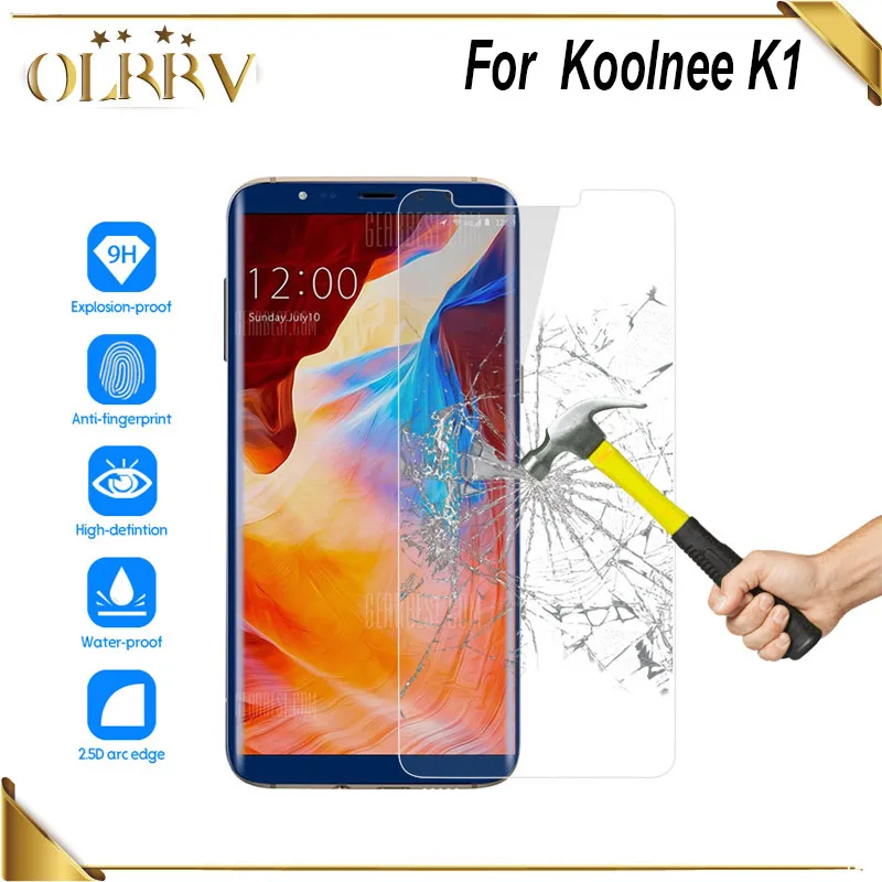 OLRRV для Koolnee K1 закаленное стекло 6 01 дюймов Переднее защитная пленка телефона