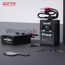 Cabo de teste ipowermax da fonte de alimentação de qianli para o iphone xs max x 8g x 7g 6s 6sp 6g 6p dc linha de teste do fio de controle de potência ipower