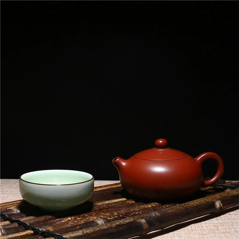 New in February !! Yixing China Zisha Teapot Authentic Dahongpao Teapot Chinese Kung Fu Ceramic Teapot Famous Author Handmade New in February !! Yixing China Zisha Teapot Authentic Dahongpao Teapot Chinese Kung Fu Ceramic Teapot Famous Author Handmade