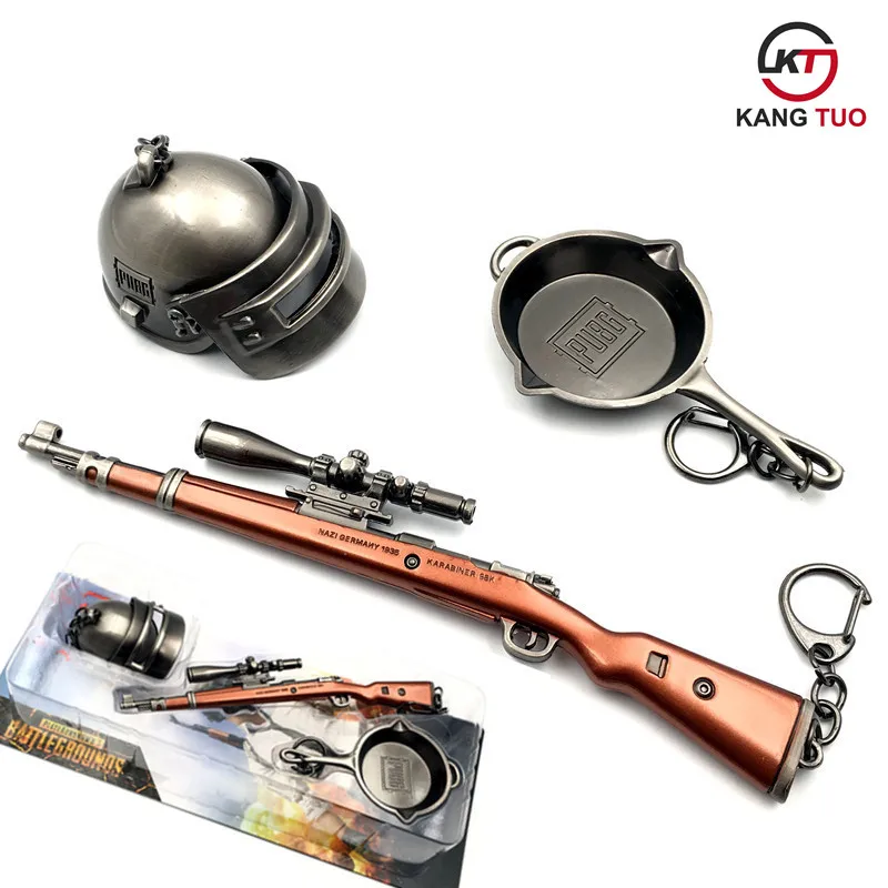 Набор оборудования для игры PUBG вращающийся III шлем Pan AWM 98K 17 см модель оружия