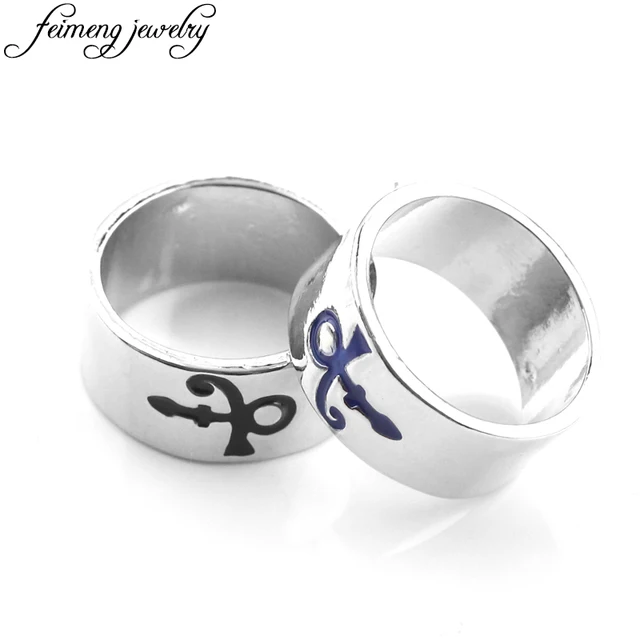 Steampunk Prince Rip Ankh Sign Symbol Logo Purple Ring Artist Steampunk Prince Rip Ankh Sign Symbol Logo Purple Ring Artist Silver Wedding Brand For