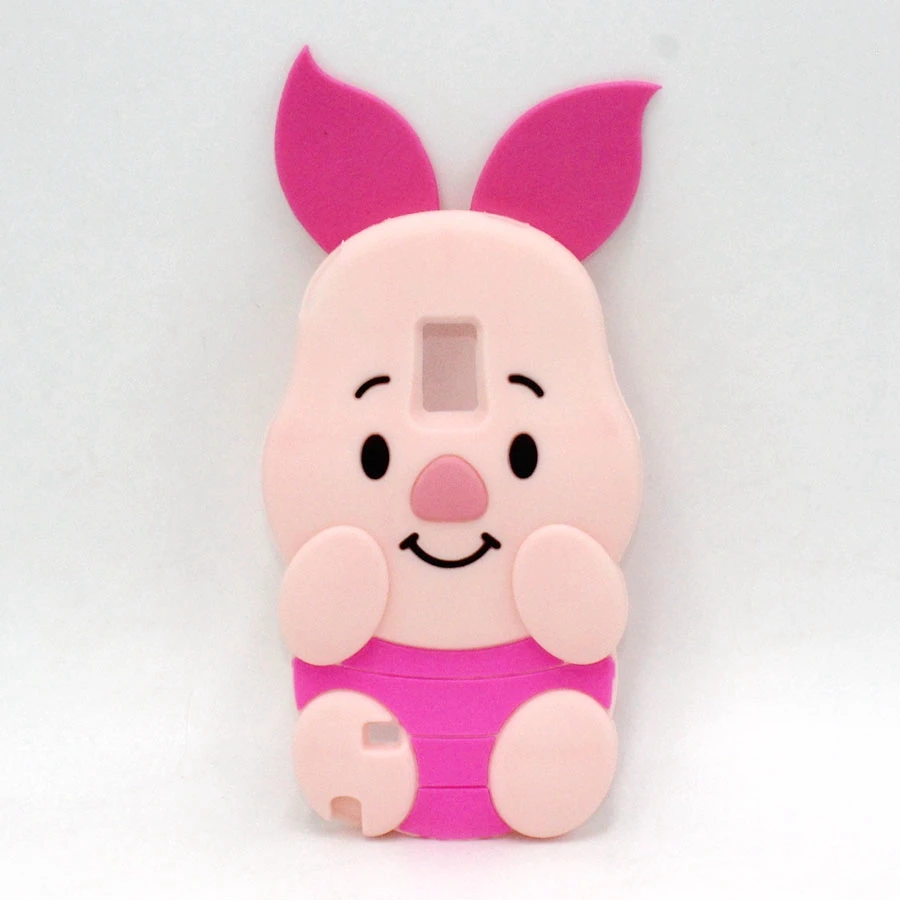 Pink Pig Design Skin Cover For Samsung Galaxy Note 3 4 5 
