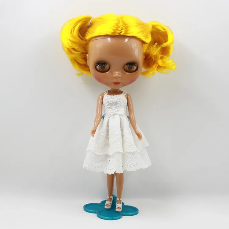 Наряды для куклы Blyth, белое платье, костюм для 1/6 azone BJD pullip licca