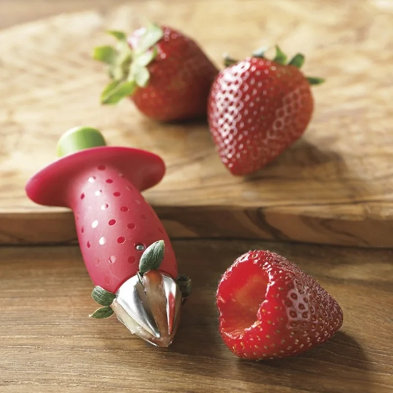 

Strawberry Huller Tomato Stalks Fruit Strawberry Knife Stem Remover Strawberry Slicer cooking tools kitchen accessories