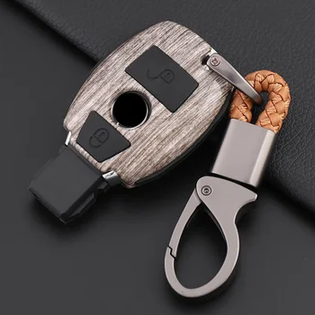 

Car Key Cover Case Bag Protective For Mercedes Benz C E S CLS W205 GLC GLA W203 W210 W211 W124 W202 W204 AMG Accessories Shell
