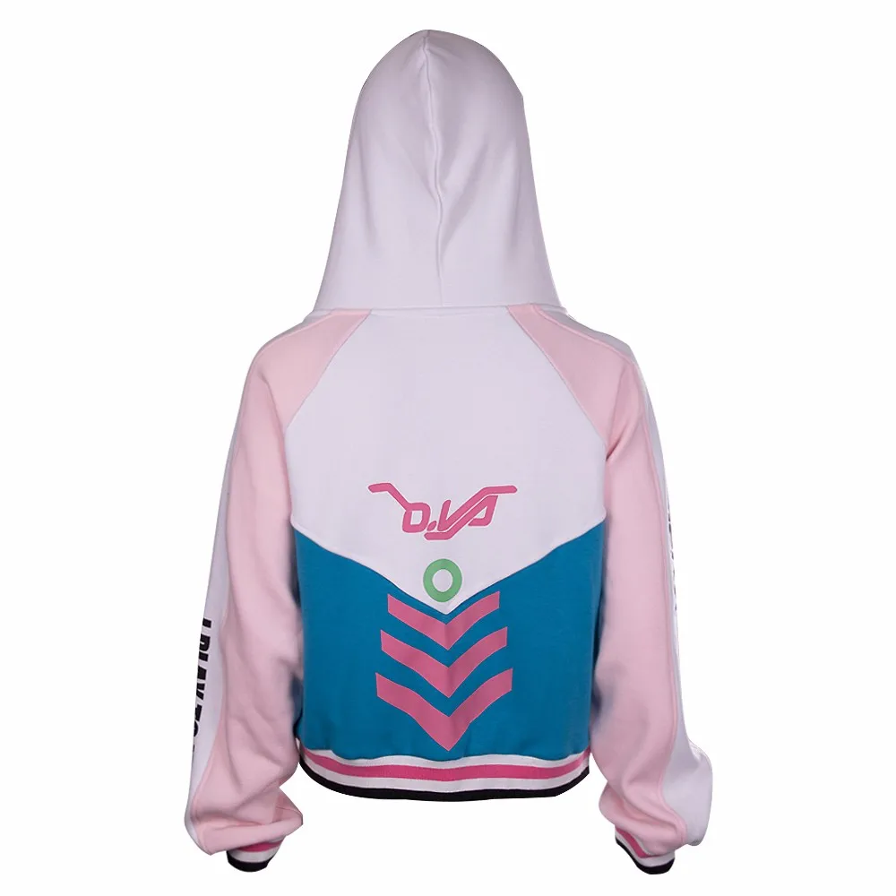 D.va OW хлопковые толстовки с капюшоном для женщин пальто осенняя одежда зимние