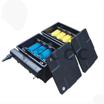 

Kio Fish pond filter filter equipment external pool fish filter bucket with UV germicidal removal of algae