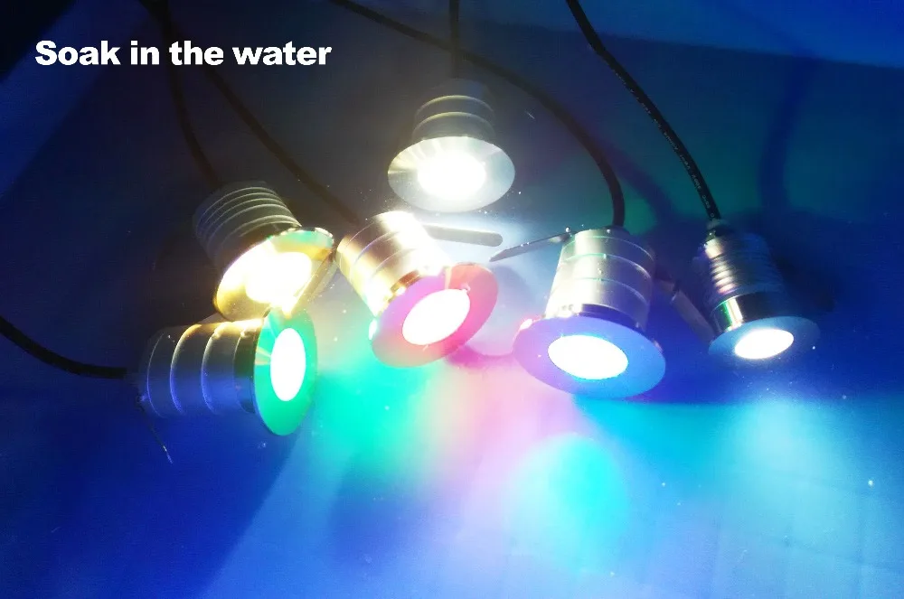 Уличная Встраиваемая напольная лампа RGB 12 в 3 Вт водонепроницаемый IP67