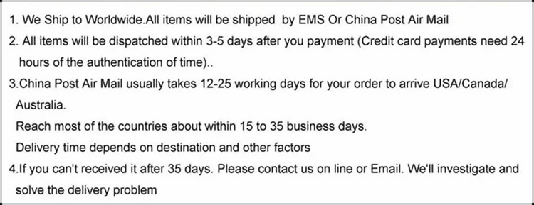 shipping
