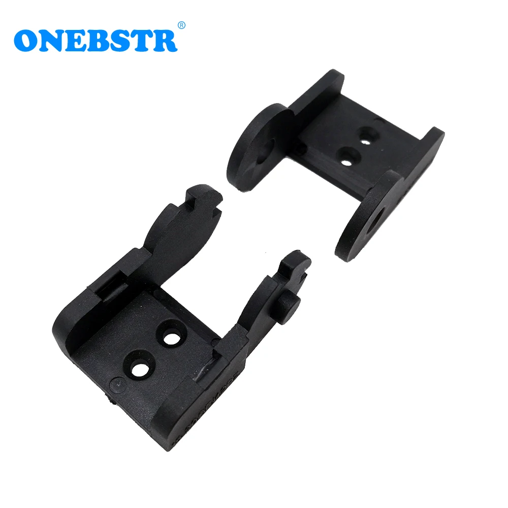 JFLO One Pair of 15x20mm Drag Chain End Connectors Plastic Towline