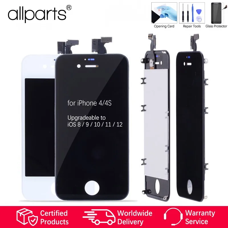 

AAA OEM Display For iPhone 4 LCD Touch Screen Replacement LCD For iPhone 4s Display Assembly Module 4 4S LCD Screen Black
