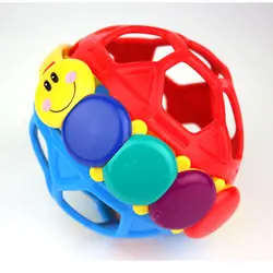 Baby Bell игрушки Fun немного громко мяч детские игрушки мяч улыбка погремушки развивать ребенка разведывательной деятельности, игрушка