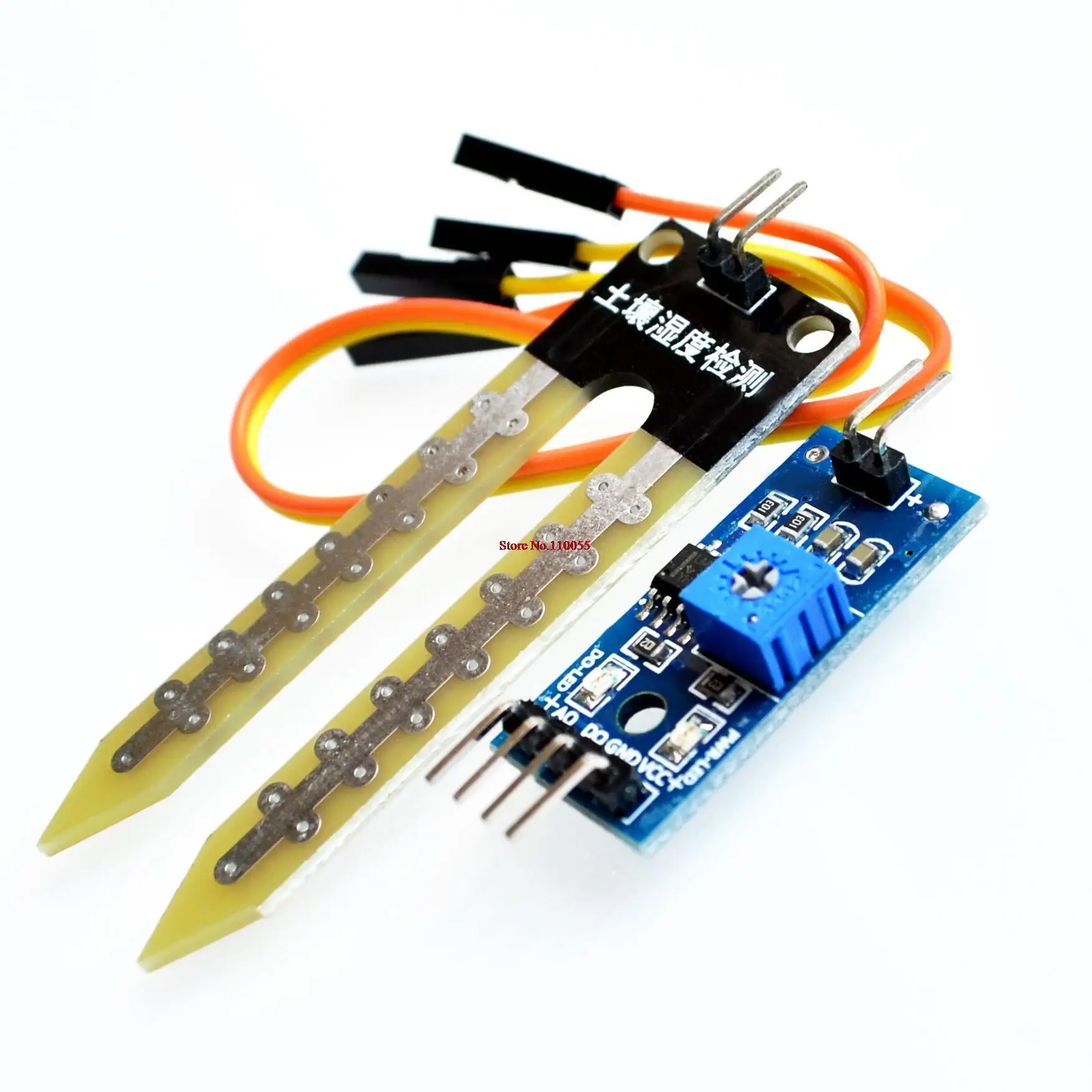 

soil the hygrometer detection module soil moisture sensor Robot smart car For UNO R3 .Mega 2560 .Mega 1280 328