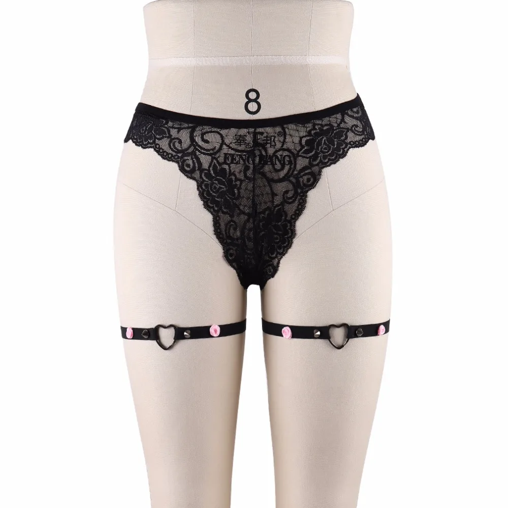 Hot Suspenders Belt Adjustable Leg Garters Women Fetish Wear Body