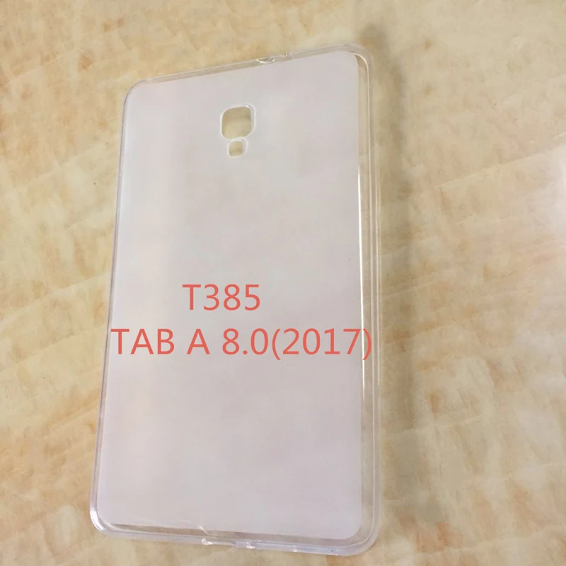Мягкий чехол из ТПУ для Samsung galaxy tab A 8 0 T385 защитный планшета силикагеля