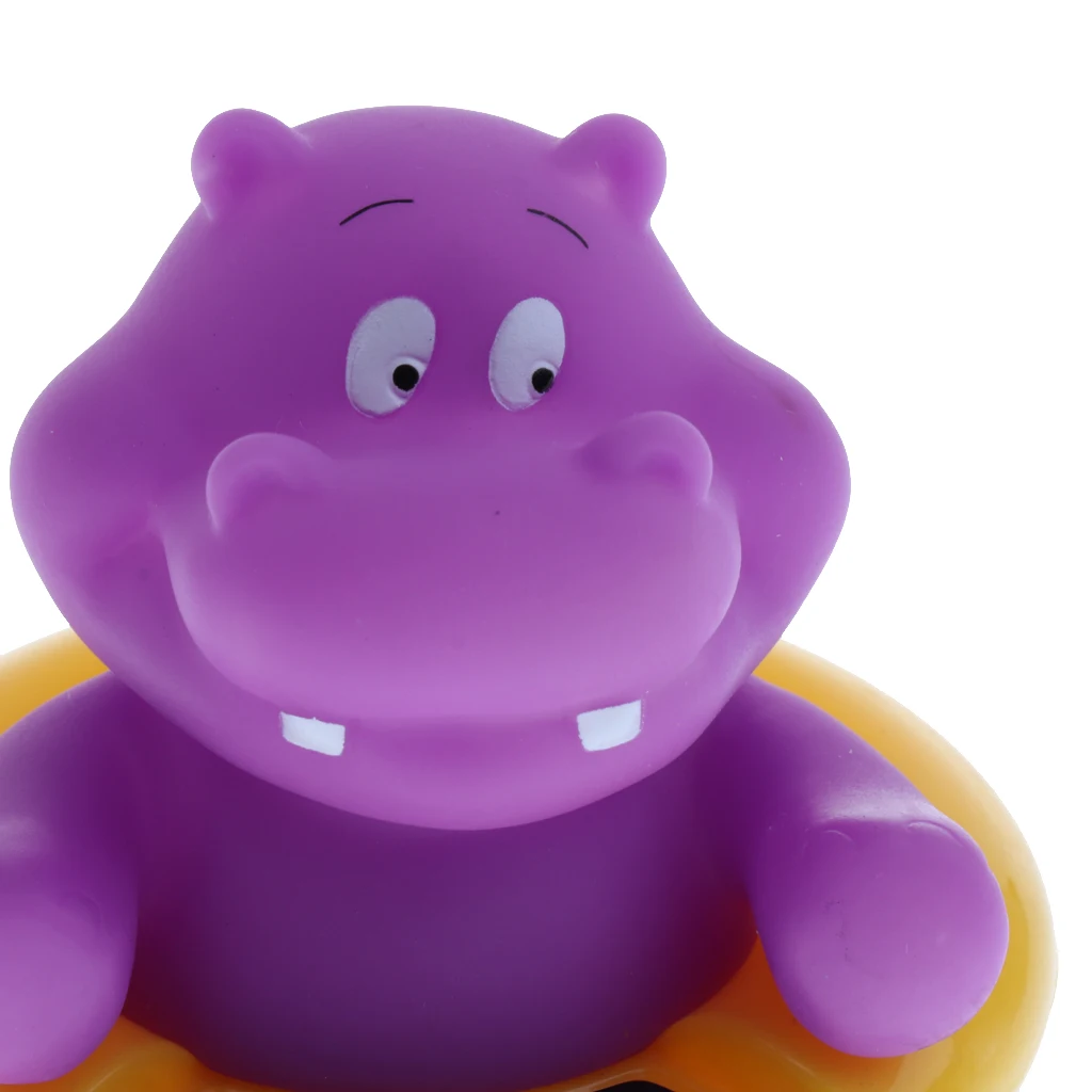 Swimming Pool Baby Water Temperature Water Bath Thermometer Duck Hippo Crocodile Pool Bath Tester Toy