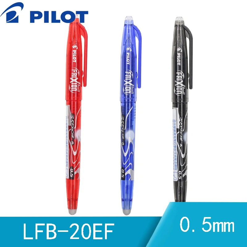 Pilot frixion Pen 1 шт. стираемый гель чернильная ручка Средний наконечник 0,5 мм LFB-20EF ручка