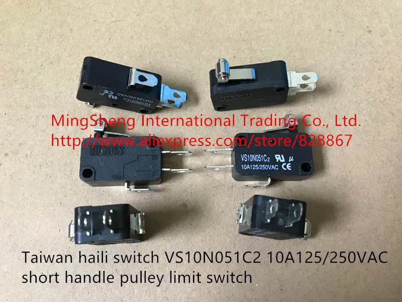 

Original new 100% import haili switch VS10N051C2 10A125/250VAC short handle pulley limit switch