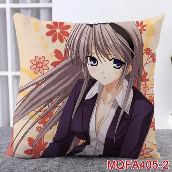 

43x43CM decorative pillow Kanon AIR Clannad anime cartoon pillow cushion Soft Two-sided Prints pillow christmas decor for Home