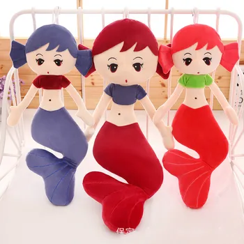 

Cartoon Princess Mermaid Plush Dolls Soft Stuffed Animals Toy For Girls High Quality Kids Birthday Gifts