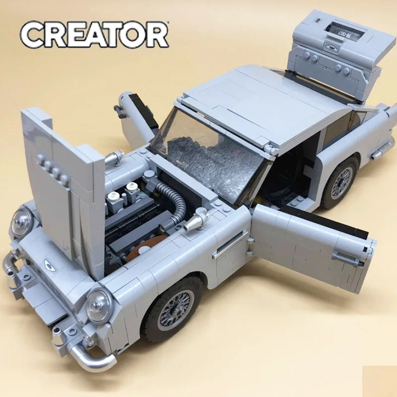 

21046 James Bond Espionage Car Agent Luxury Car Building Block 2600pcs Bricks Toys Compatible With Bela 10262 Creative