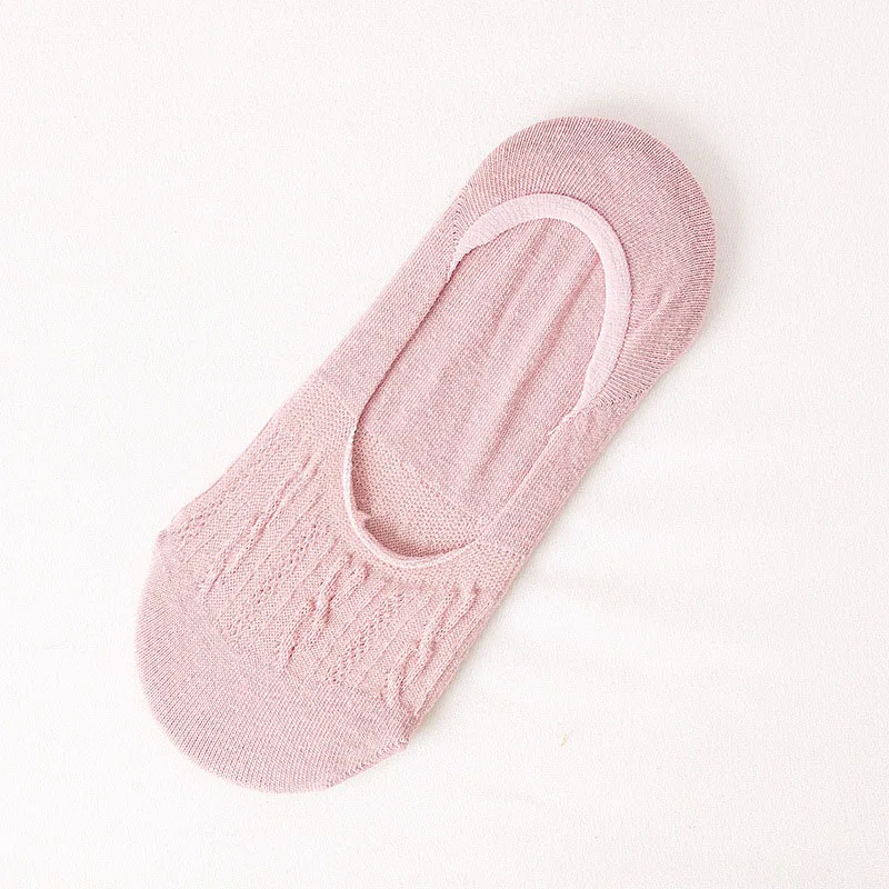 Высокое качество Женские повседневные 1 пара носки-башмаки Нескользящие лодыжки невидимые дышащие популярные, карамельного цвета цвет
