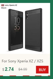 10 шт./лот для sony Xperia XA1 карбоновый чехол тонкий прочный Броня противоударный мягкий резиновый силиконовый чехол для sony XA1