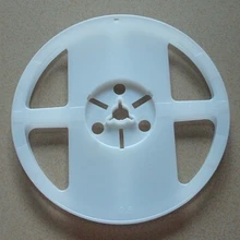 Белая пластиковая барабанная катушка 7 дюймов(180 мм)* 12 мм
