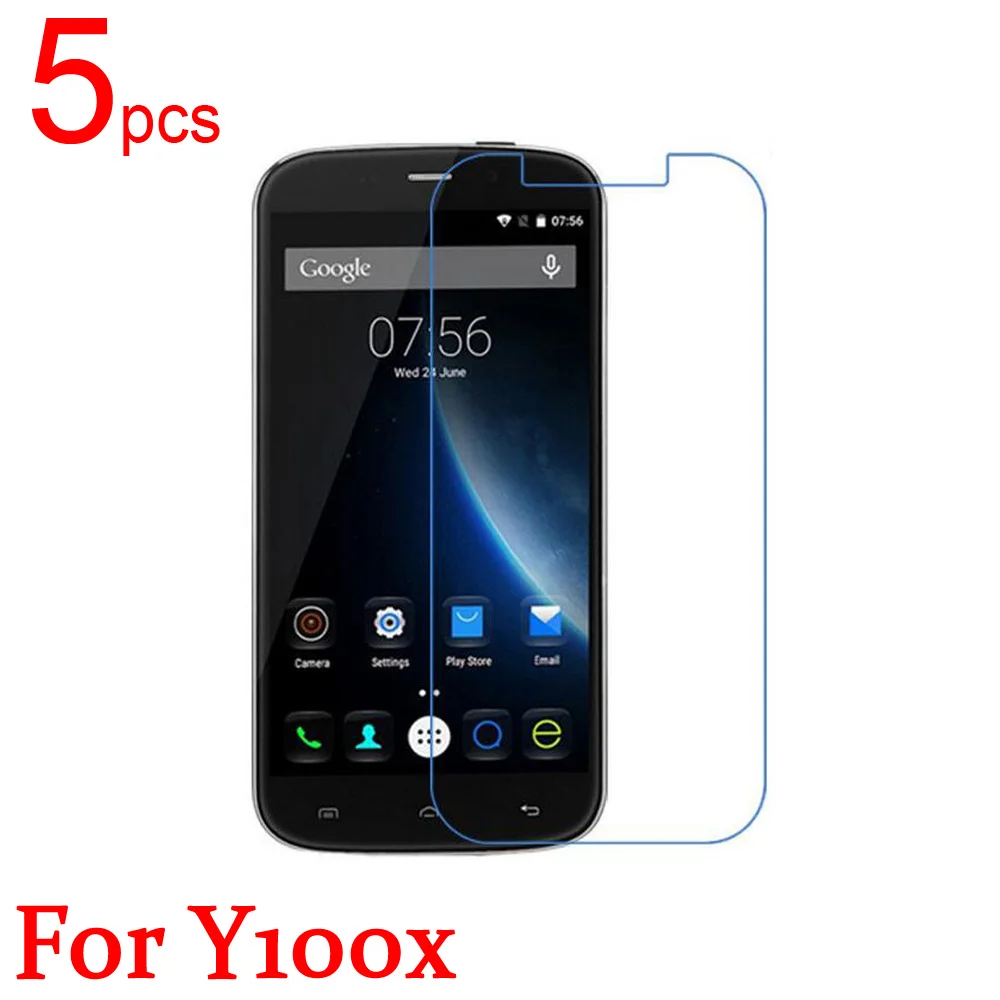 

5pcs glossy Ultra Clear/Matte/Nano anti-Explosion LCD Screen Protector Film Cover For Doogee Y100X Y200 Y100 PLUS Y300 Film