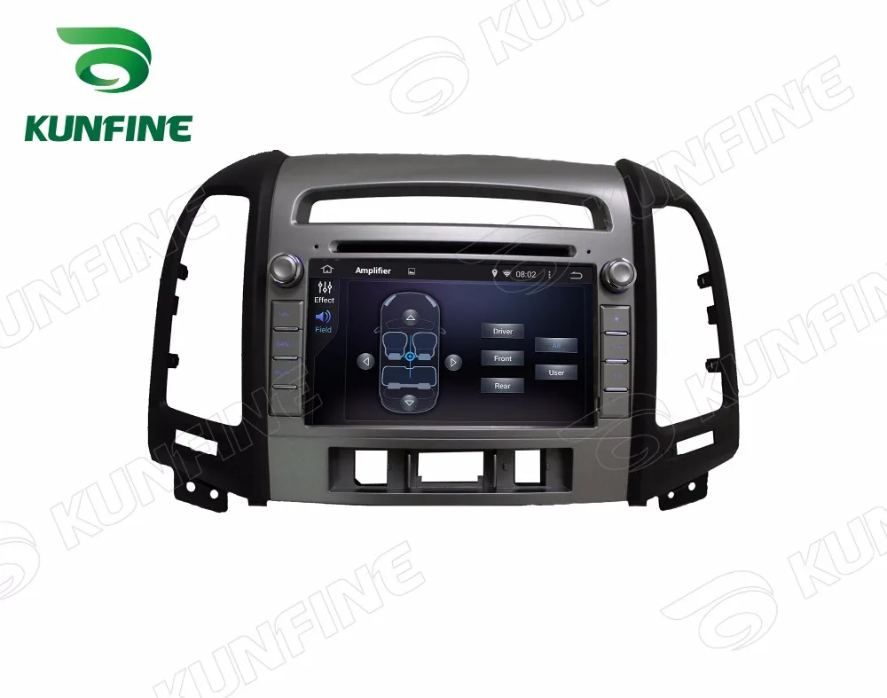 Car dvd GPS Navigation player for SANTA FE 2012 7 inch B