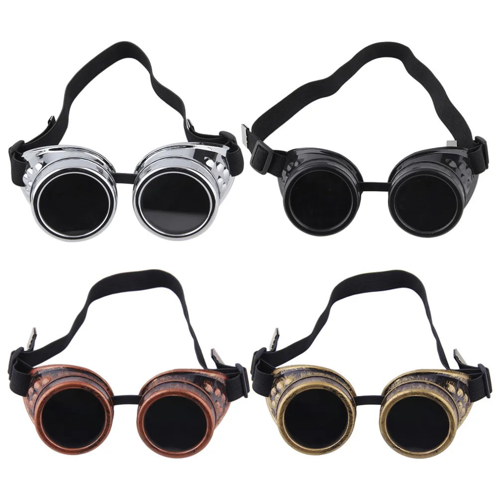 Cyber Goggles Steampunk Glasses Vintage Retro Welding Punk Gothic
