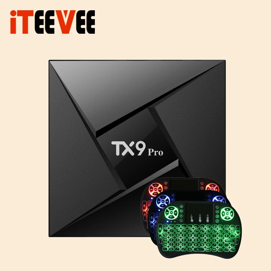 ТВ приставка TX9 PRO Android 7 1 ОЗУ 2 Гб ПЗУ 16 Восьмиядерный процессор Amlogic S912 Blueth 4 TANIX