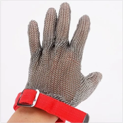 RED GLOVE ANTI CUT RESISTANT_