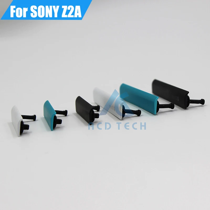 100% новый usb порт для зарядки + слот sim карты Micro SD Sony Xperia Z2A ZL2 SOL25|cover covers|micro dust covercovers