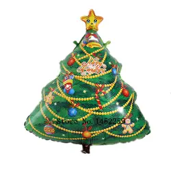 XXPWJ Новый шт. 1 шт. Рождественская елка украшения рождественвечерние Вечеринка алюминиевые воздушные шары оптовая продажа V-001