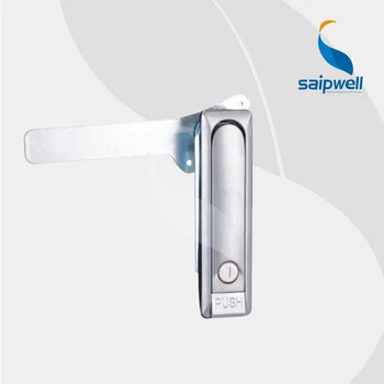 

IP54 Waterproof Lock 4# Zinc Alloy Plane Lock / Slim-shaped Panel Cabinet Lock for Toolbox , Filing Cabinets etc. (SP-AB102)