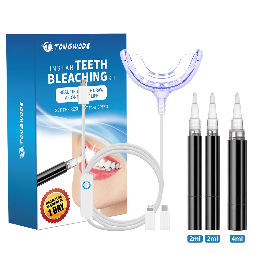 

Tongwode Teeth Whitening Gel Pen Kit Remove Tooth Tartar Oral Hygiene Whitener With 16 Minutes Timer Function