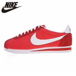 Nike CLASSIC CORTEZ мужские и женские кроссовки, износостойкие уличные кроссовки, красный, легкий 476716 611