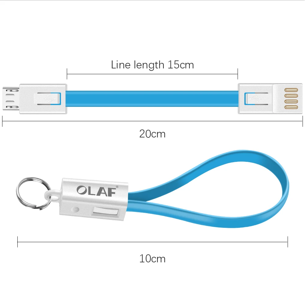 Портативный Ключ дизайн плоский провод кабель зарядного устройства микро-usb зарядный кабель для передачи данных для samsung xiaomi redmi huawei micro usb type-c кабель