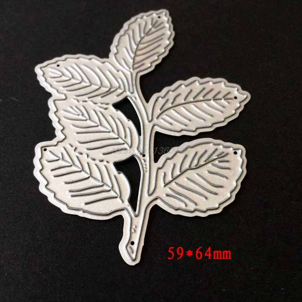 

Leaves Cutting Dies Stencil DIY Scrapbooking Embossing Album Paper Card Craft Dropship