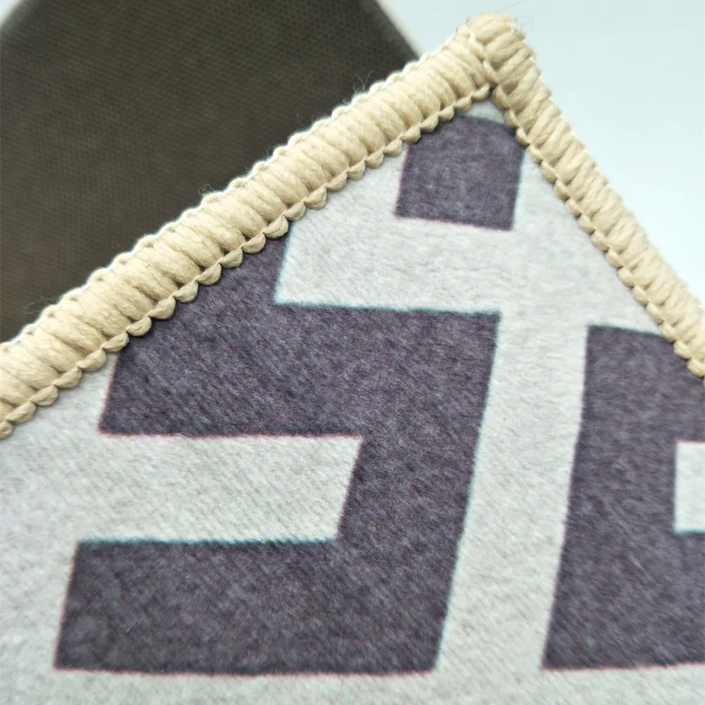 SunnyRain 1 шт. современный геометрический Коврик с принтом для гостиной нескользящий