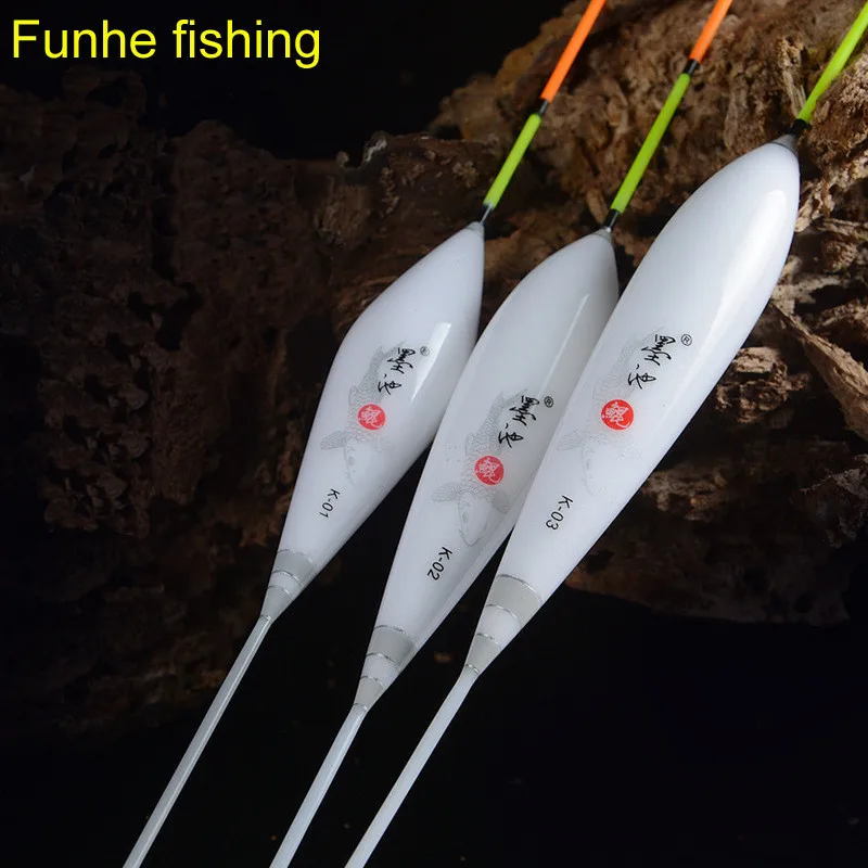 High Quality Fishing Float White Composite Nano Material Bobber Float